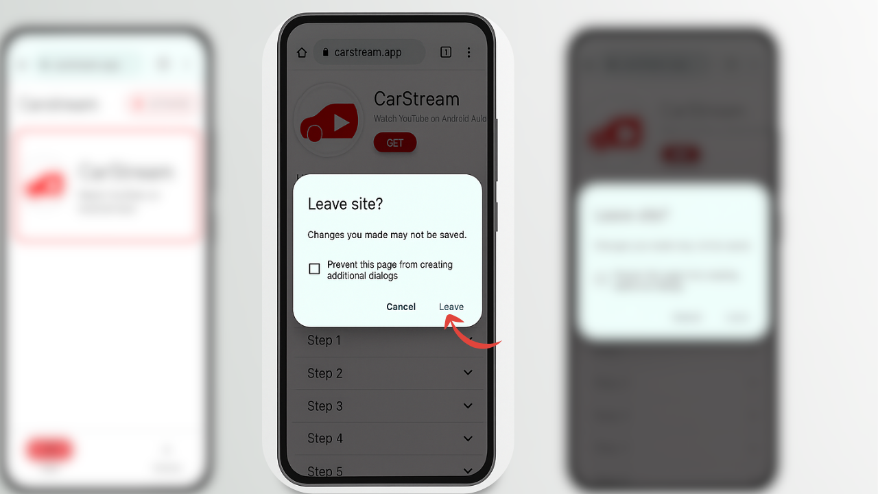 Allow CarStream to Install app Screenshot