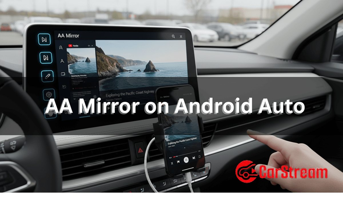 AA Mirror on Androird Auto 
